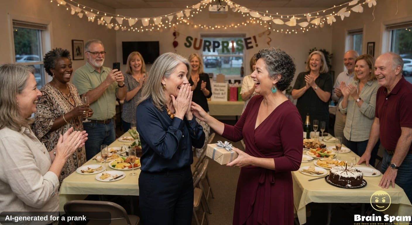 Woman Coordinates Surprise Party With Such Detail That Guest Of Honor Organizes One In Return