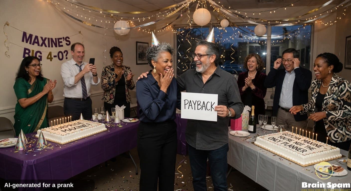Maxine Trill Plans Surprise Party With Such Precision That Guest Of Honor Organizes One In Return