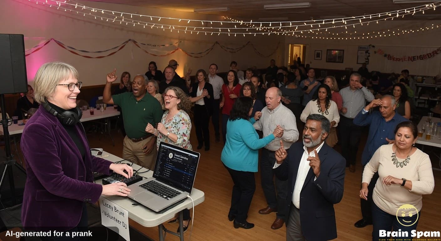 BREAKING: LACEY BRUNT VOLUNTEERS TO DJ AND SENDS SHOCKWAVES BY SPINNING THE SAME SONG FOUR TIMES
