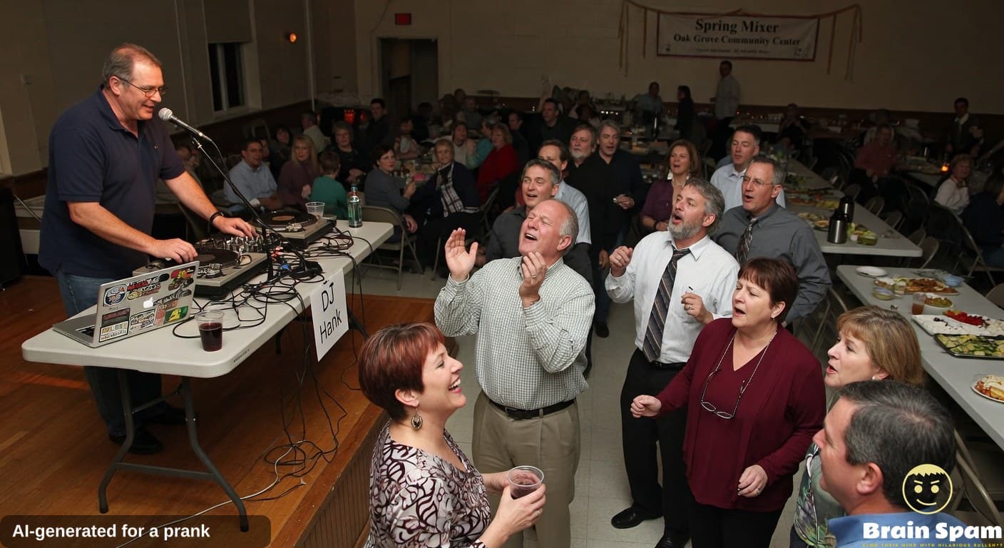 Volunteer dj sticks to one track with impressive dedication